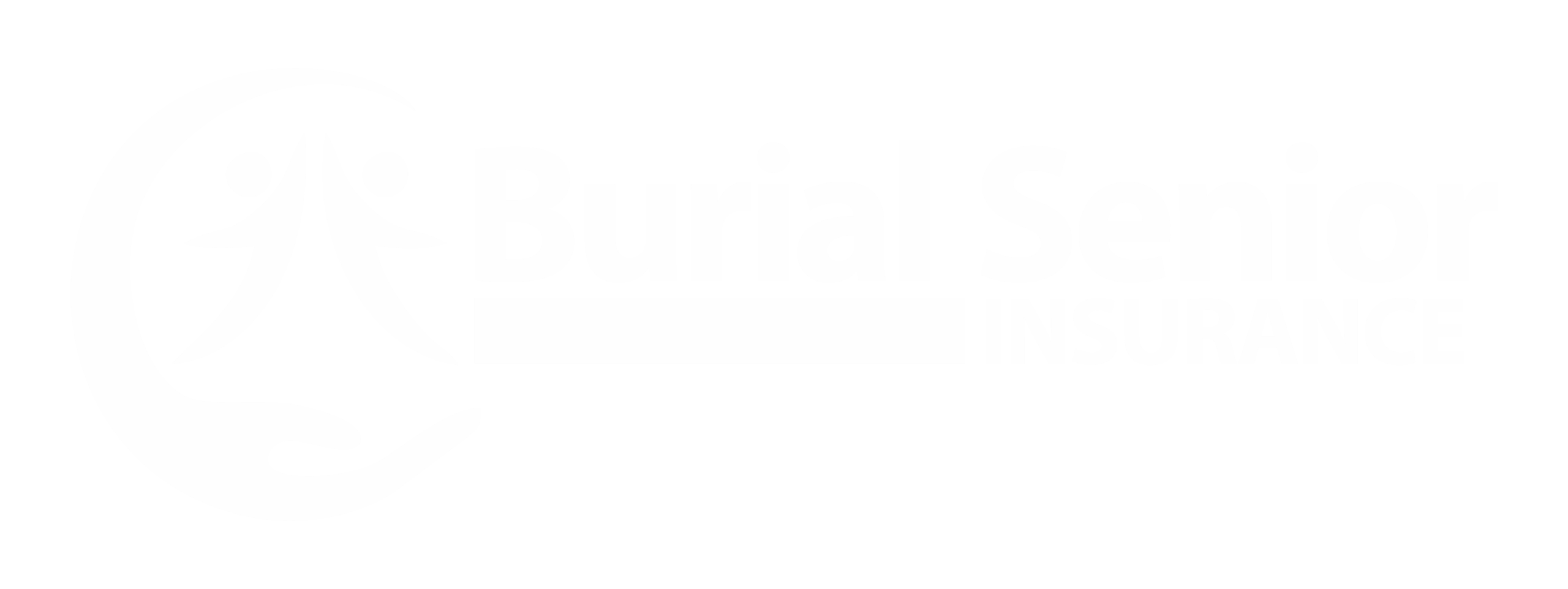 Burial Senior logo white