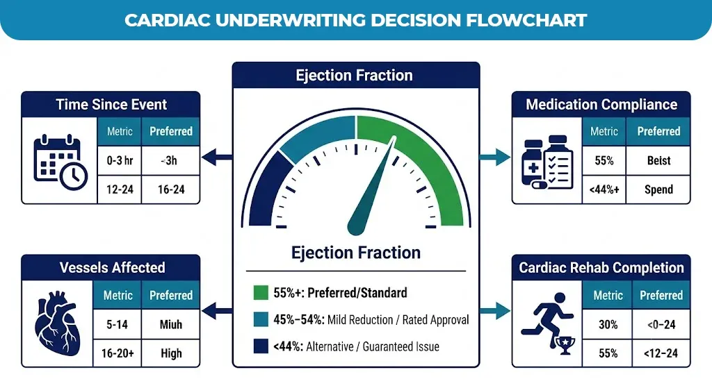 cardiac-underwriting-decision-flowchart
