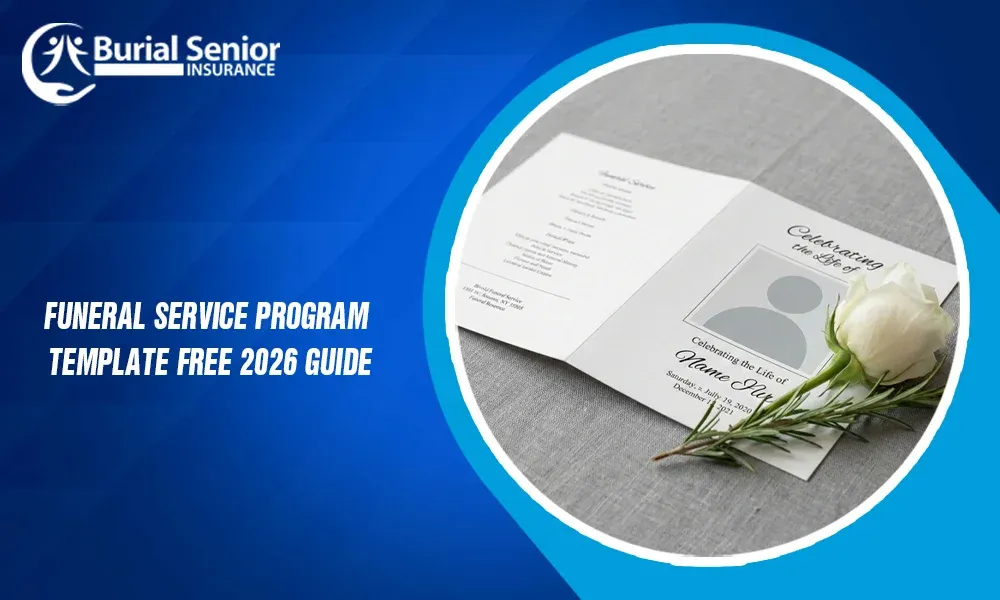 Funeral Service Program Template